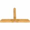 Ekena Millwork Portland Rough Sawn Timber Gable Bracket, Western Red Cedar, 72"W x 48"H x 6"D x 6"F, 16/12 Pitch GBW072X48X0606POR00RWR - alternate 2